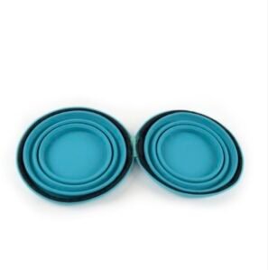 GAMELLE de voyage pliable en silicone Leopet Duo pour chiens – Image 3
