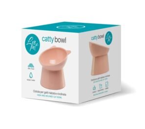 Gamelle surélevée et inclinée pour chat 150 ml – LeoPet – Image 2
