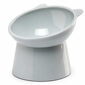 Gamelle surélevée et inclinée pour chat 150 ml – LeoPet