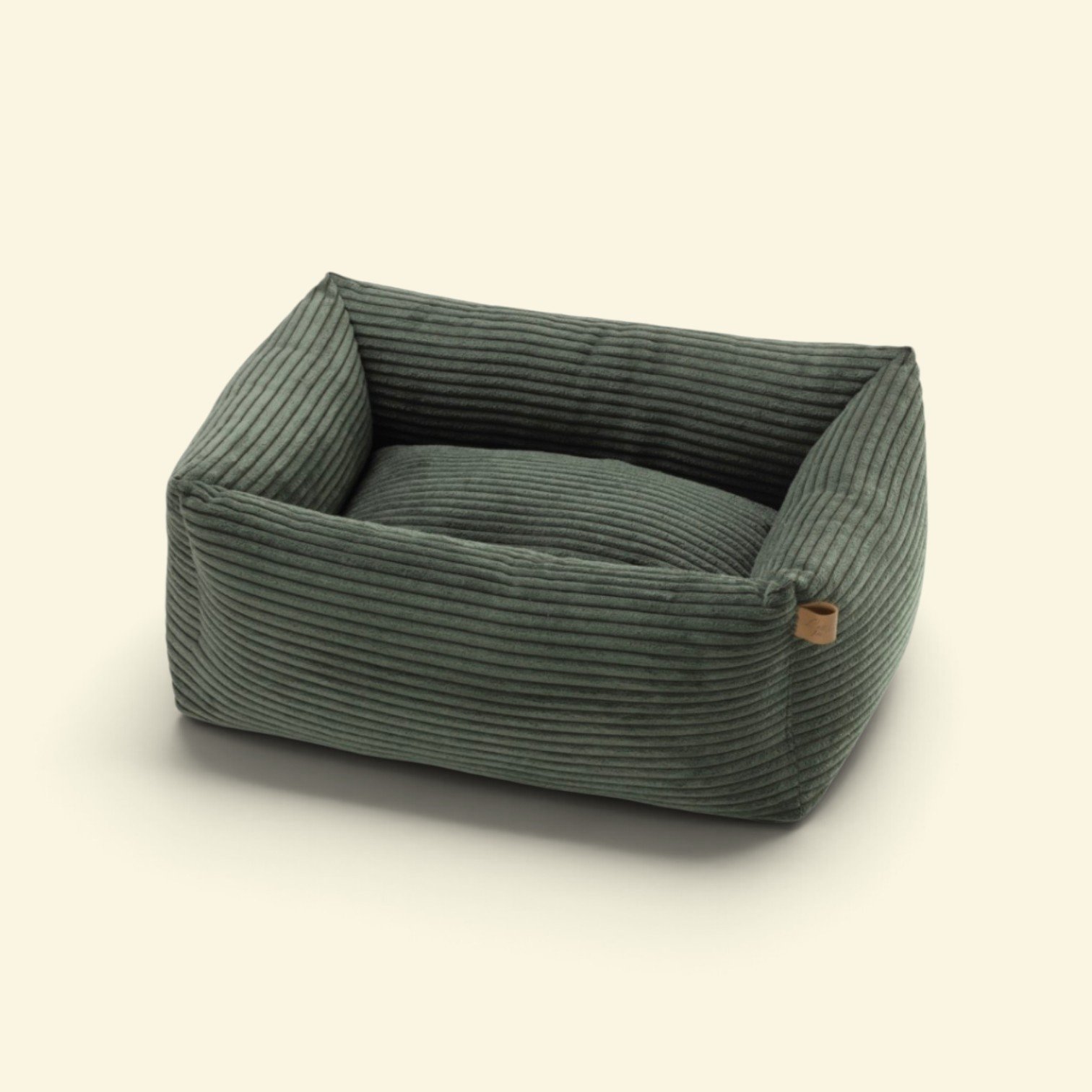 2026/08/1000398529.jpg NICHE Elba en velours vert Sans housse - LeoPet – Image 1
