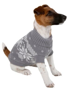 PULL  LILLEHAMMER pour chien gris et blanc
kerbl pet – Image 2
