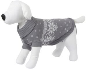 PULL  LILLEHAMMER pour chien gris et blanc
kerbl pet – Image 3