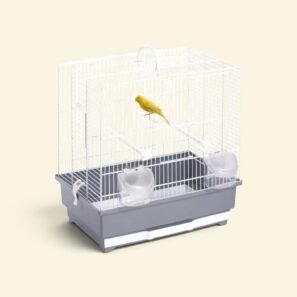 cage pour oiseaux Alfa 50, avec des dimensions d'environ 53 x 32 x 55 cm – Image 2