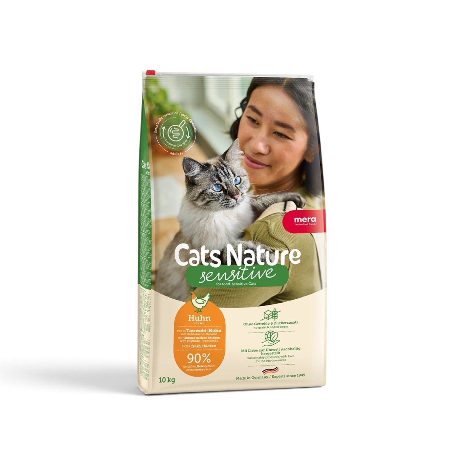 2026/09/1000409916.jpg Mera Cats Nature Sensitive Adult Poulet – Image 1